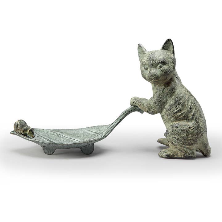 Vogelvoederhuisje Kat en Blad voor wholesale door SPI Home