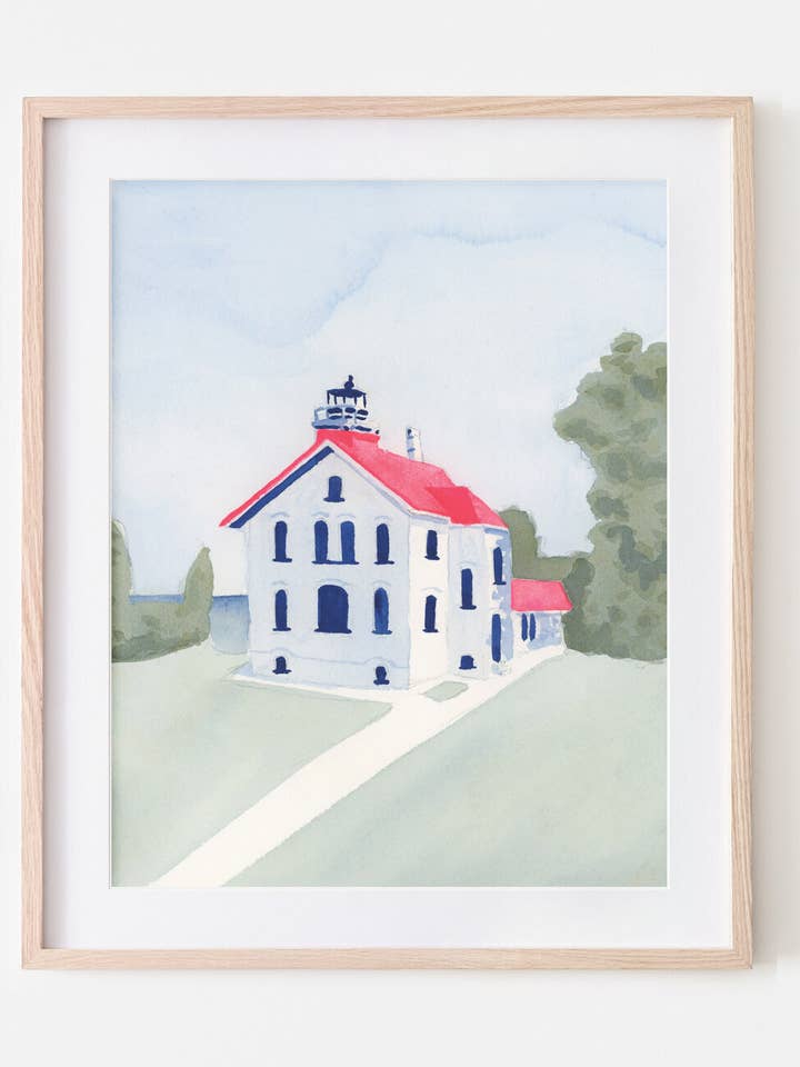 Northport - Stampa Fine Art Giclée per la vendita all'ingrosso da parte di Kristin MacKenzie Fine Art