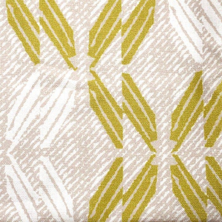 Avocado Beige Peʻa Square Pillowcase for wholesale on Faire4