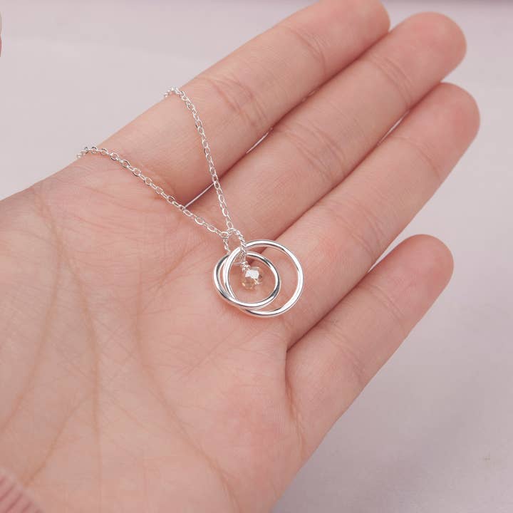 Anavia - Venta al por mayor Collares con colgantes/abalorios - Regalo de Navidad para Mamá Nueva Mamá Regalo de Joyería para el Día de la Madre