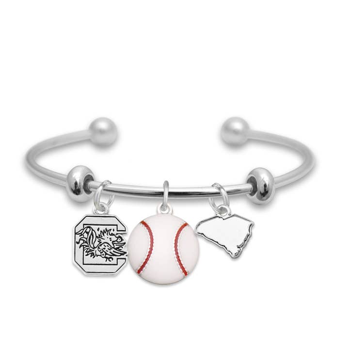 South Carolina Gamecocks Baseball Focus Bracelet for wholesale by From The Heart