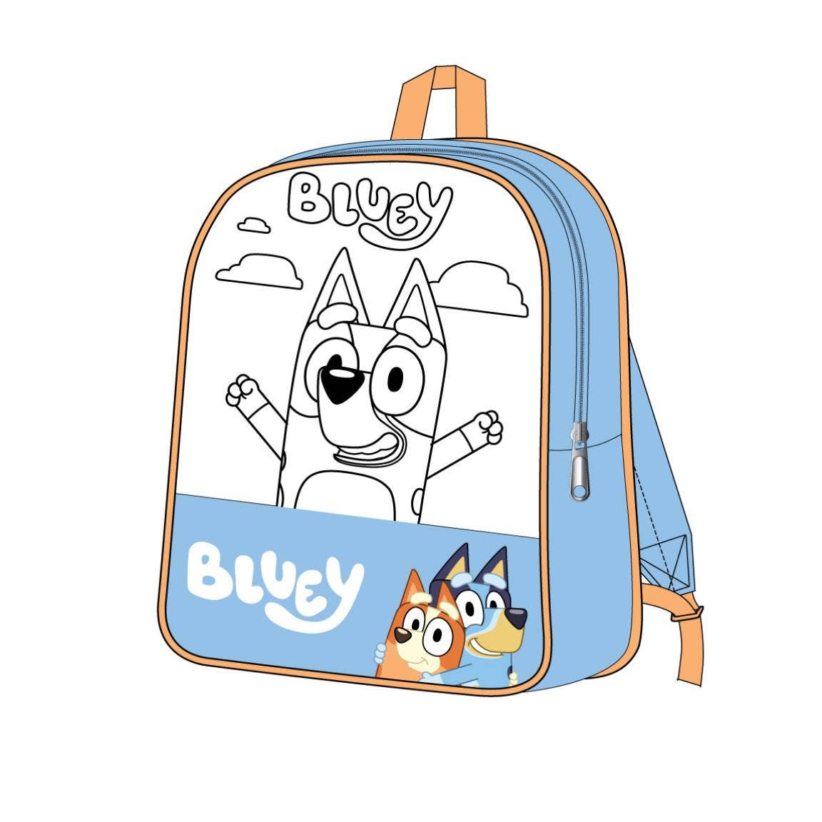 Mastoys, S.L. - Wholesale Backpack - Kids - DIY Set BACKPACK BLUEY - 27000018211