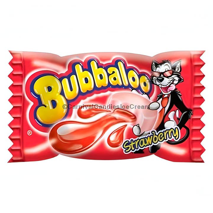 Carnival Candies & Ice Cream Inc. - Wholesale Chewing Gum - Bubbaloo Fresa Chewing Gum (47 Count) Mexican Candy1