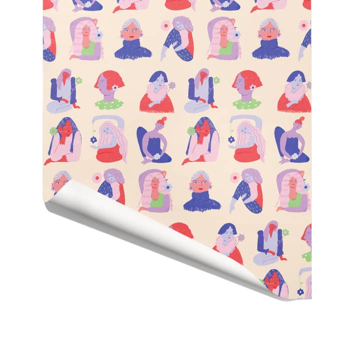 FLORETTE - Emballage cadeau à feuille unique pour la vente par Carolyn Suzuki