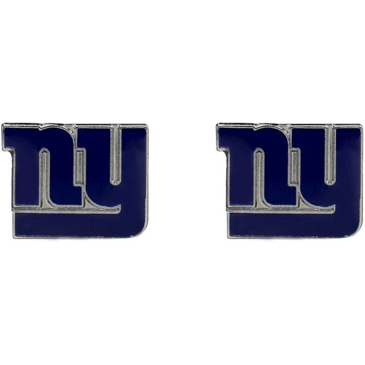 NFL New York Giants Logo Post Earrings for wholesale by Aminco USA