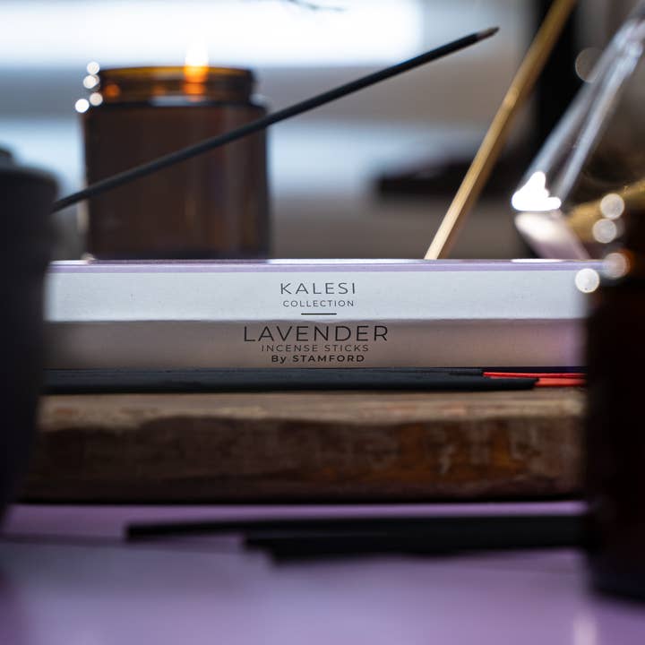 Lavender Hex wierookstokjes voor wholesale door Kalesi Collection Ltd