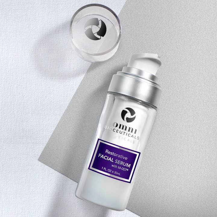 Restorative Facial Serum with M-007® for wholesale by Omni Bioceutical Innovations