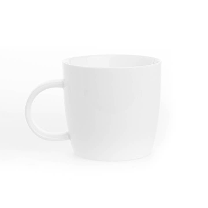 Sögne Home – Großhandel Kaffeebecher – Sögne Tasse Weiß „... but first Coffee“