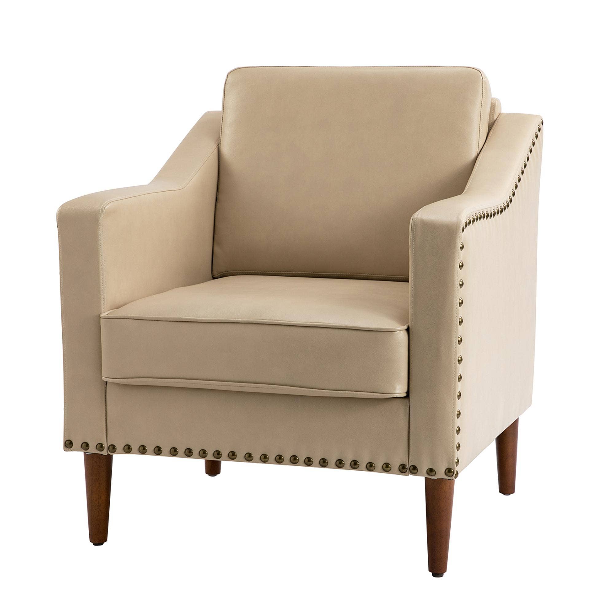 Karat Home - Wholesale Chair - Bonita Vegan Leather Armchair4