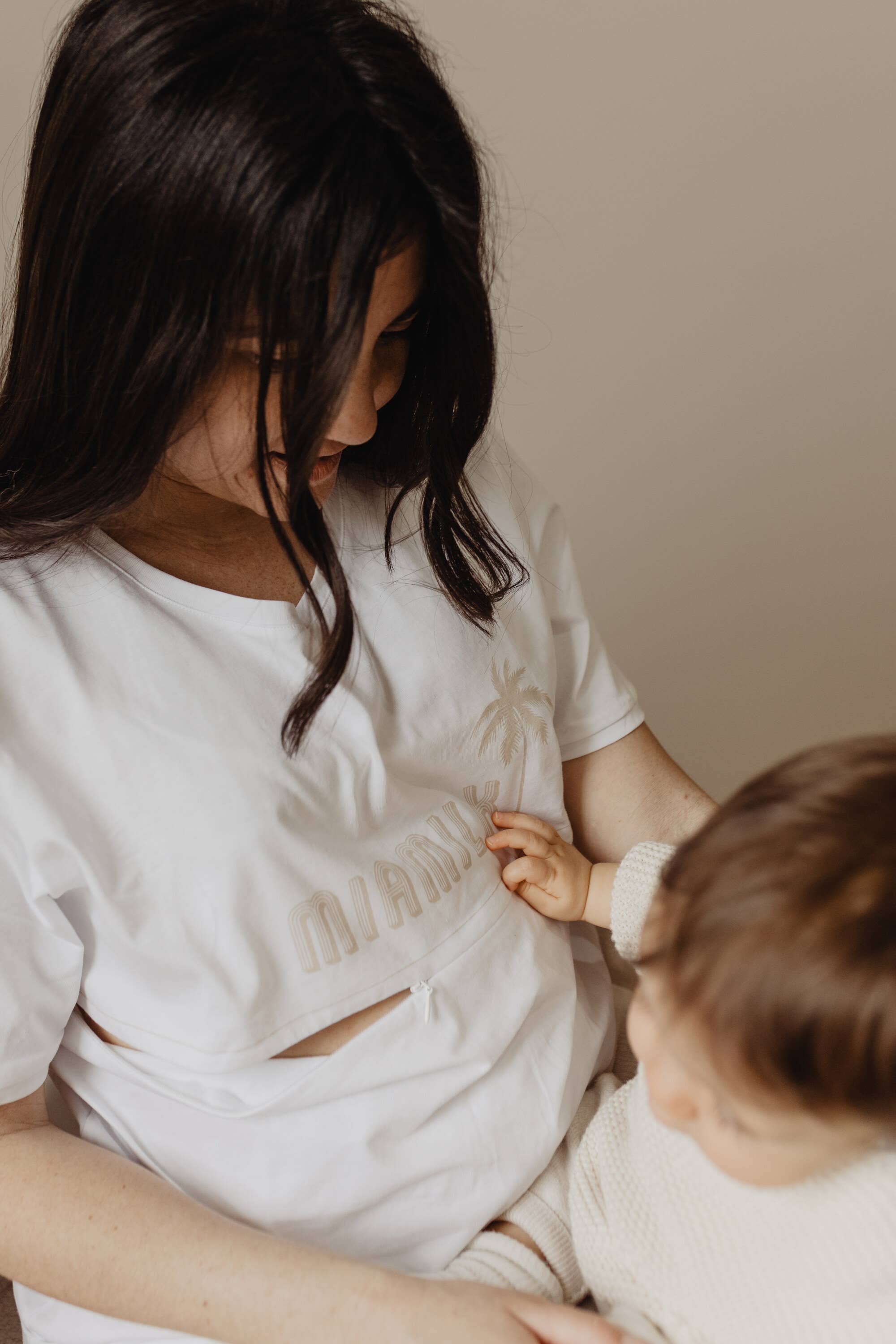 You&Milk - Wholesale Nursing Top - Maternity - Miamilk nursing T-shirt1