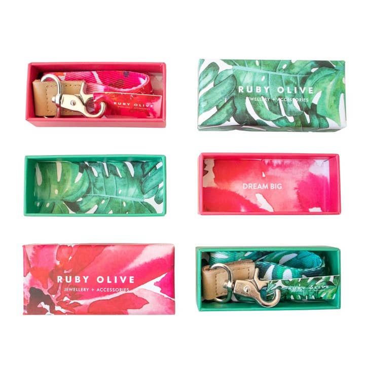 Ruby Olive Pty Ltd – Großhandel Schlüsselband – Unisex – Aquarell-Handgelenksschlaufe (2 Farben verfügbar)2