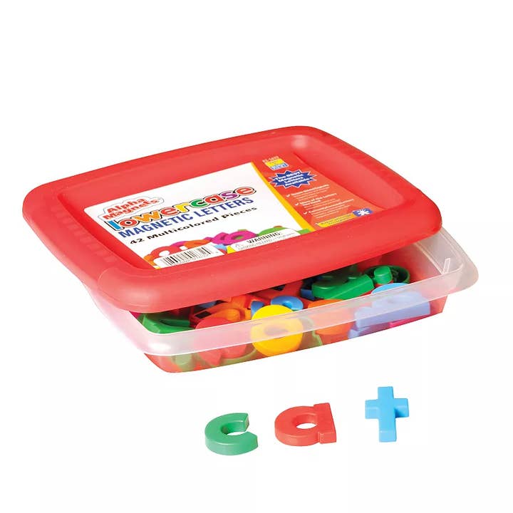 Alpha Magnets® — Minuscules multicolores (42 pièces) pour la vente par Learning Resources