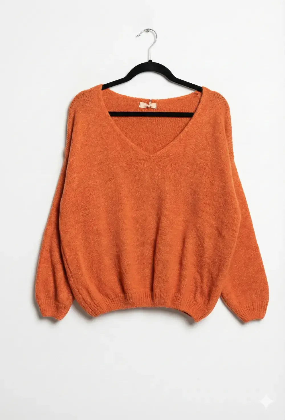 Mimi & Gogo - Vente Pull en maille – femme - Pull uni basique @20127_uni12