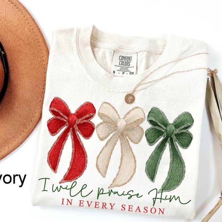 Comfort Colors I Will Praise Him Shirt, Christmas Sweater for wholesale by Glaime