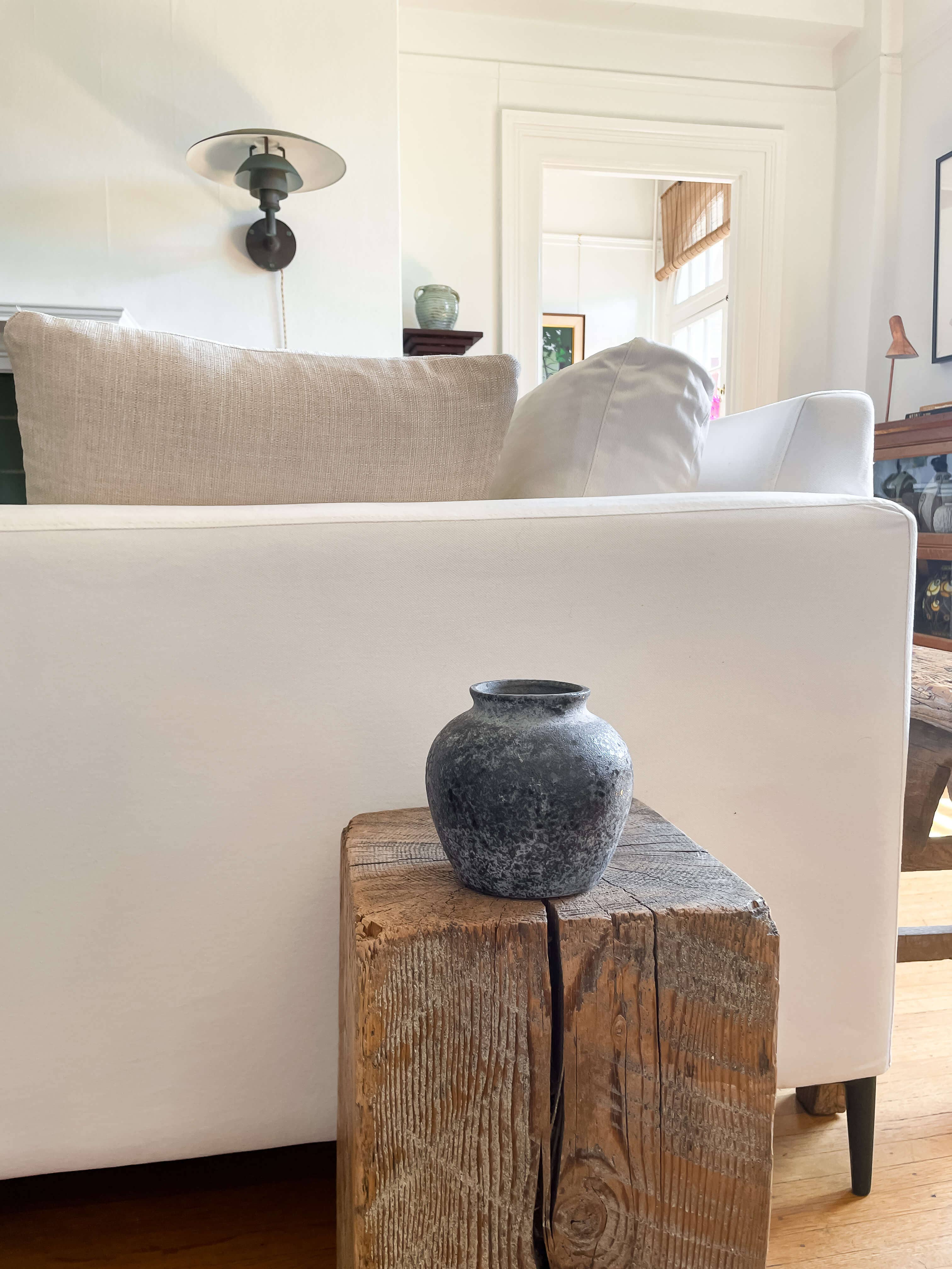 Hycroft Home Decor - Vente Vases - Vase en céramique de style vintage Athena, décoration intérieure haut de gamme3