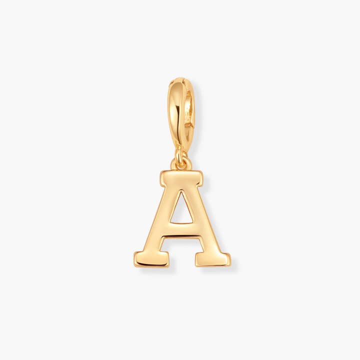 Varsity Initial Charms for wholesale by Brook & York