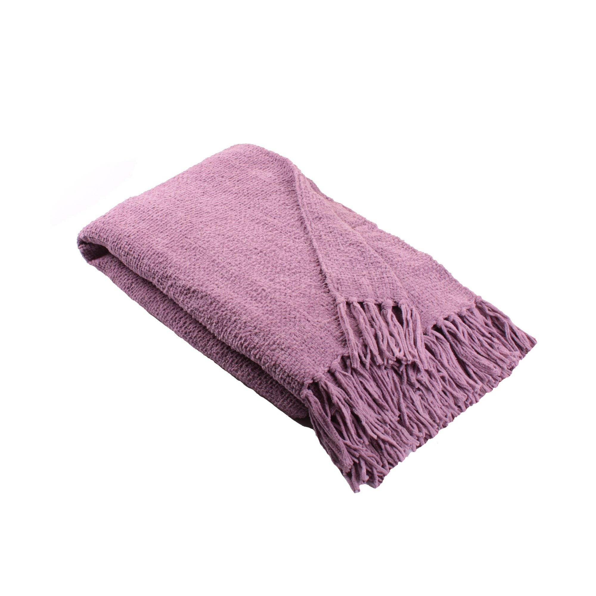 UW Home - Wholesale Throw Blanket - Chenille Throw by Appletree Loft in Heather 130 x 180cm1