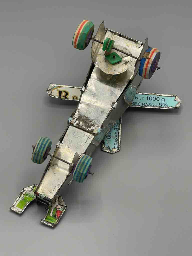 The Niger Bend - Wholesale Decorative Tabletop Object - African Recycled Metal Can Toy Helicopter - Burkina Faso6