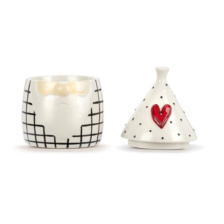 DEMDACO - Wholesale Plant Pot - Gnome Planter - Red Heart
