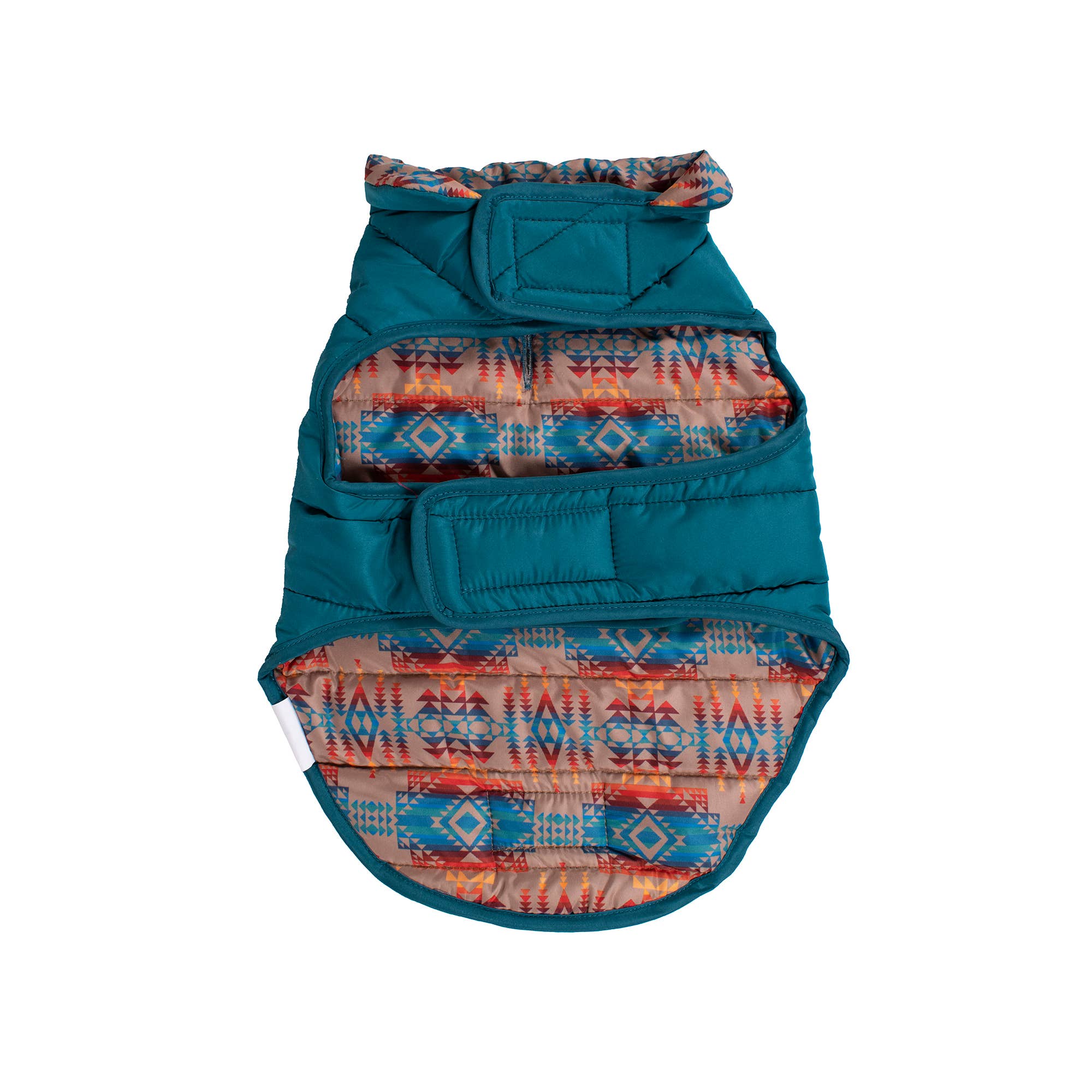 Carolina Pet Company - Wholesale Pet Coat - Dog - Pendleton Puffer Style Adjustable Dog Coat - Pilot Rock3