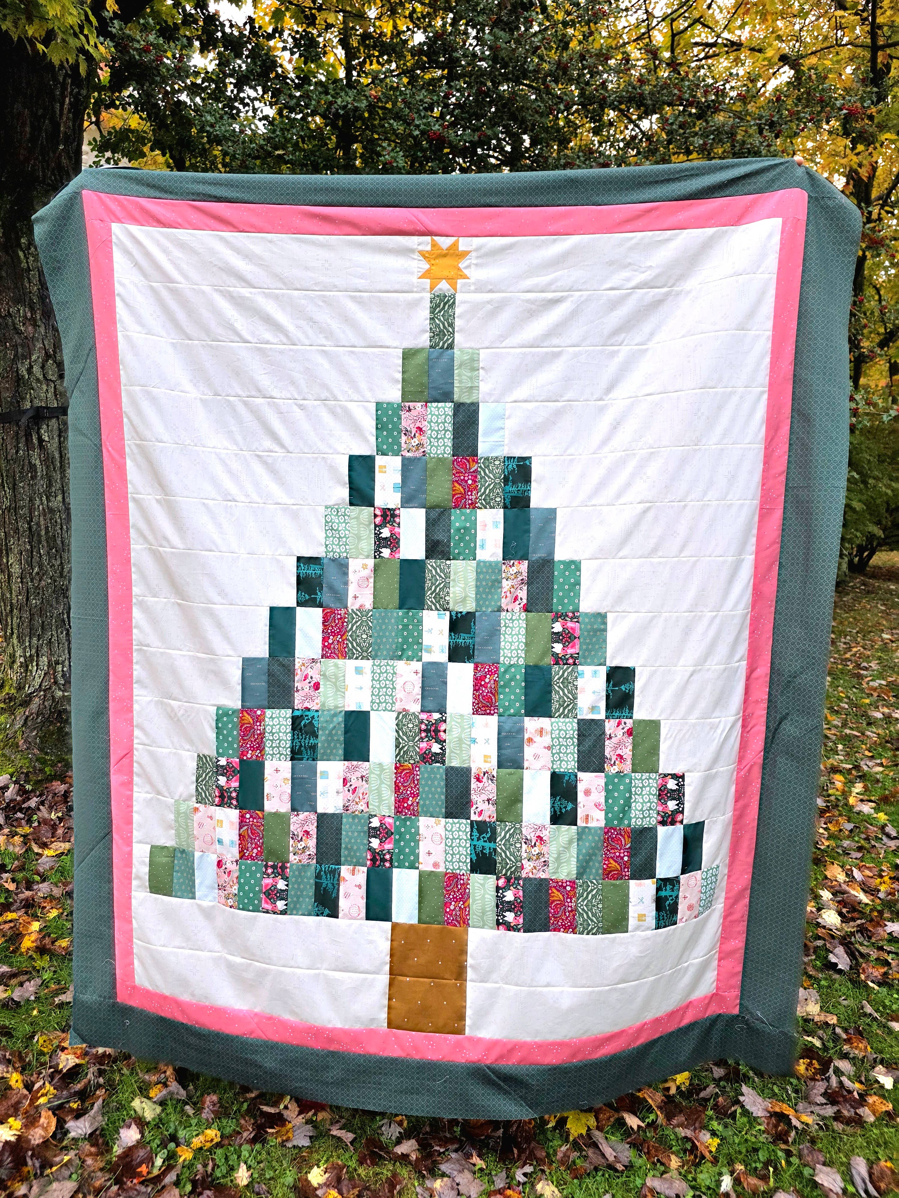 Wild Plum Lane - Wholesale Craft Sewing Kit - Let Christmas Begin Quilt Pattern - Printed8