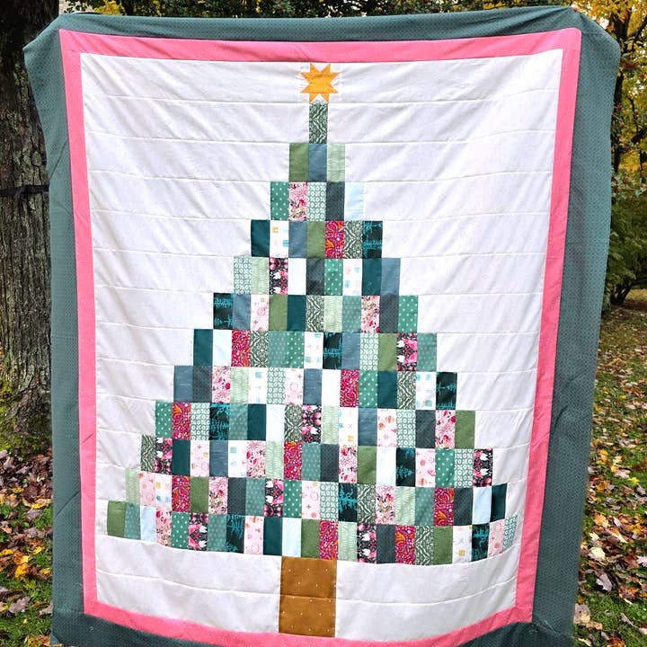 Wild Plum Lane - Wholesale Craft Sewing Kit - Let Christmas Begin Quilt Pattern - Printed8