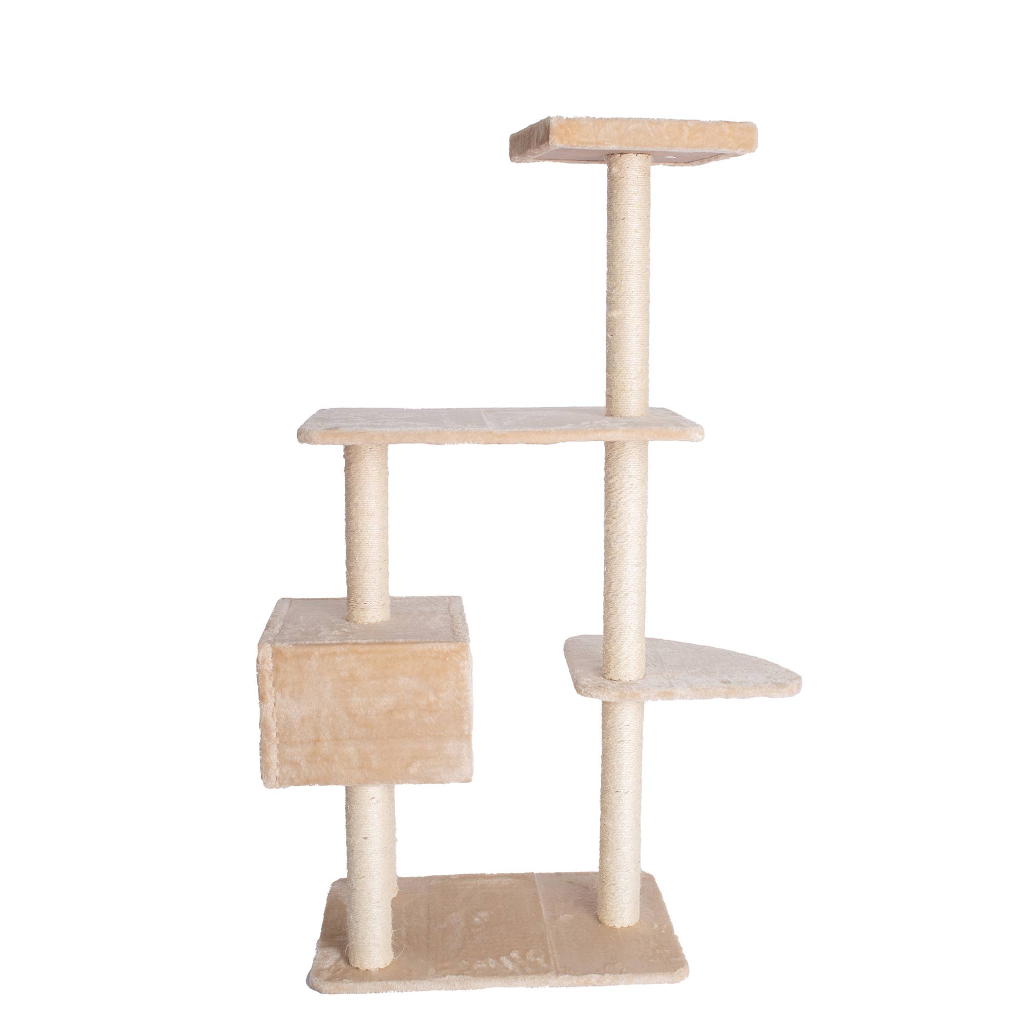 Armarkat - Wholesale Pet Scratcher - Cat - GleePet 57-Inch Cat Tree  Real Wood Cat Perches Bge4
