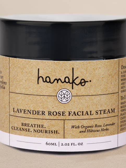 Rose Lavender Facial Steam for wholesale by Hanako Therapies
