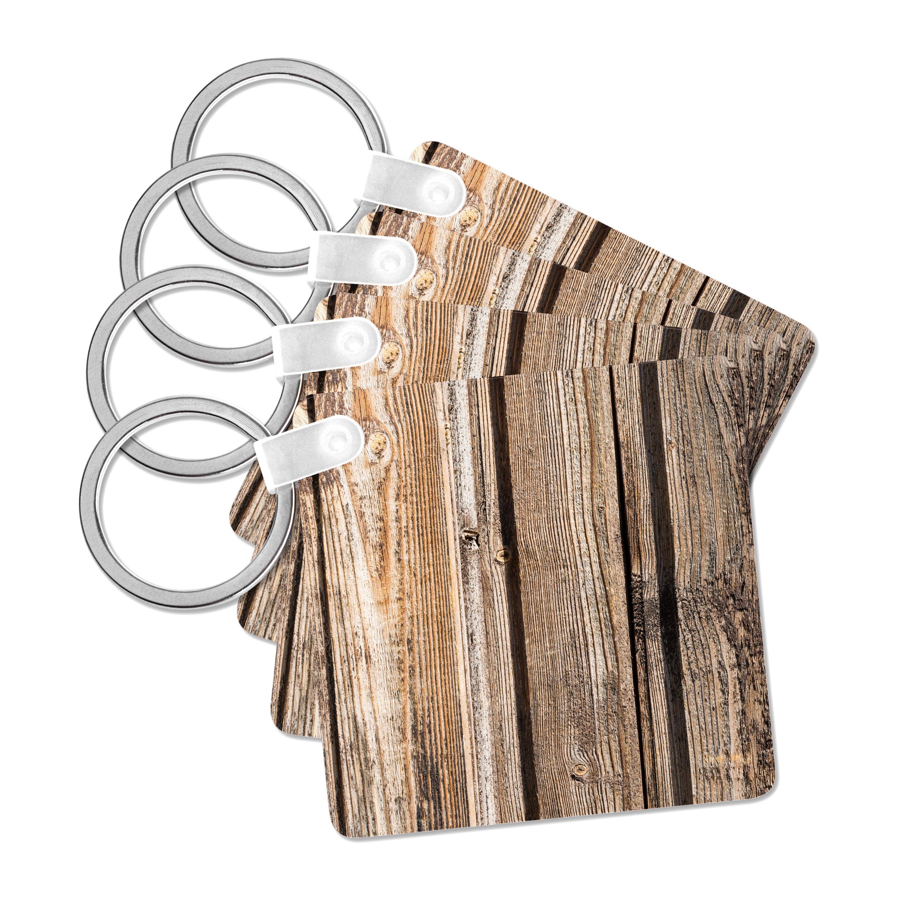 3dRose – wholesale Keychain – Unisex – 3dRose, Old, used, rough, wooden planks. Wood texture, Key Chain0