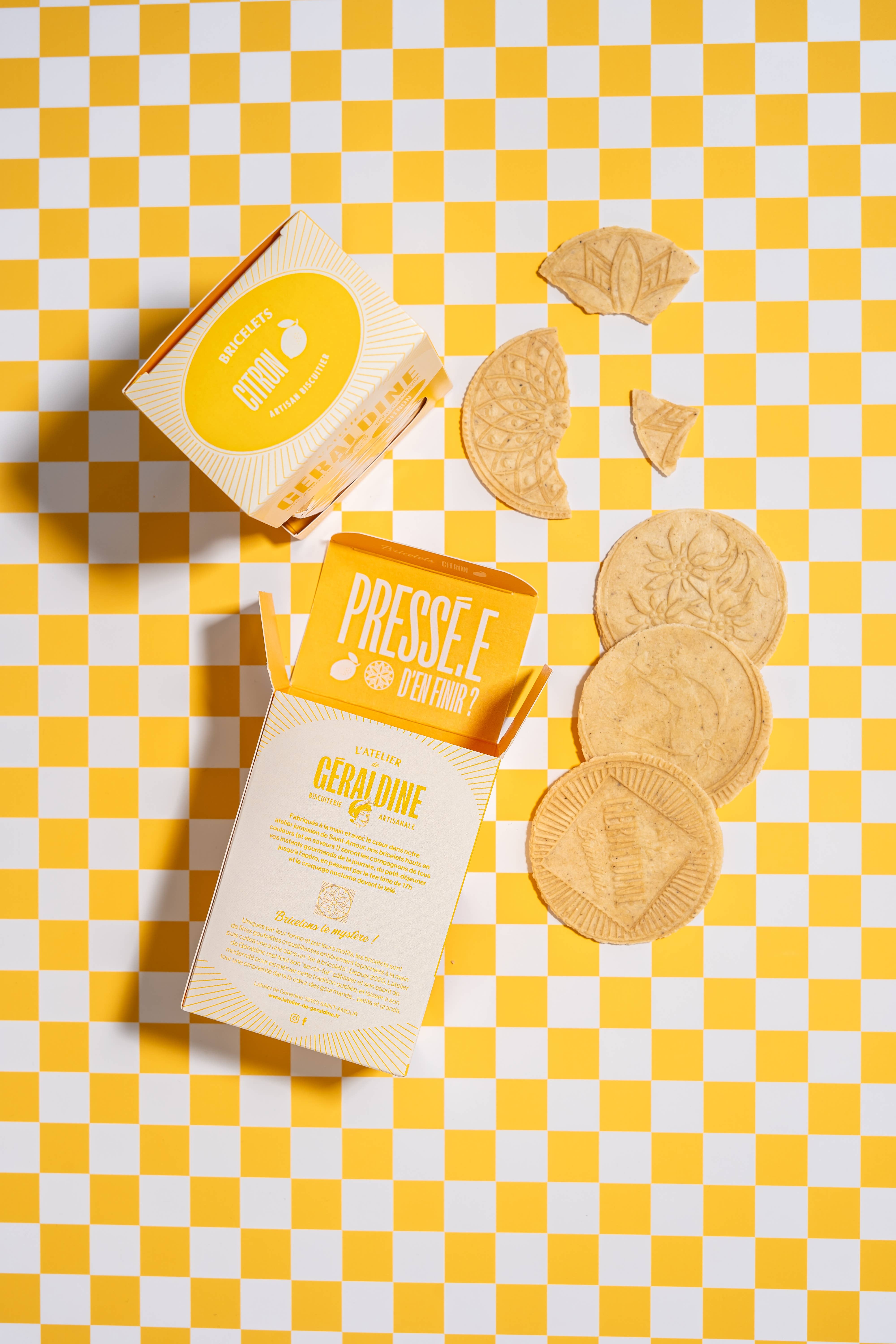 ATELIER DE GERALDINE - Wholesale Cookie - “Lemon Bricelets” - Sweet Cookies1