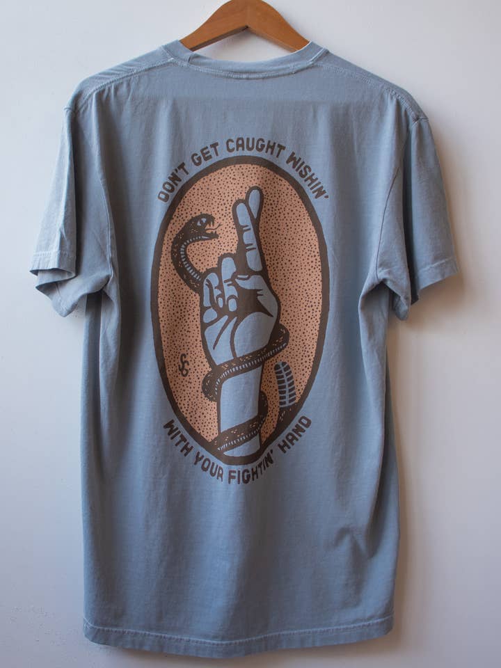 Granite Caught Wishin' Tee for wholesale on Faire