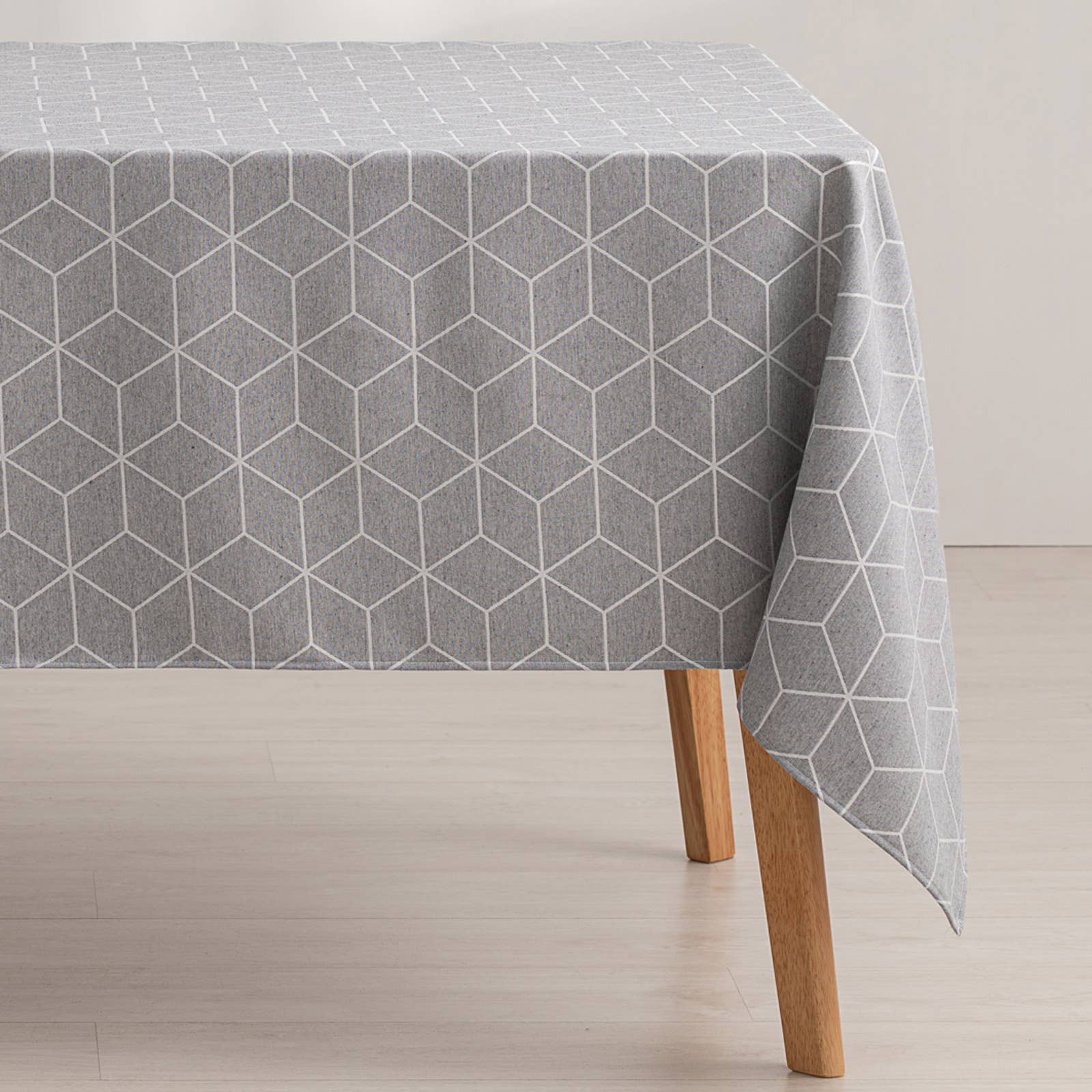 GAMUSI - Vendita all'ingrosso Tovaglie - Tovaglia impermeabile in cotone jacquard geometric LINE6