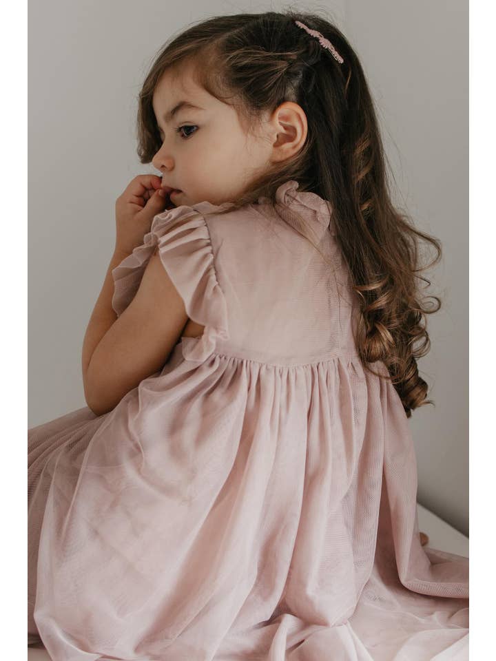 Lepela - Wholesale Dress - Kids - Scarlett | Cotton Tulle Dress | Tosca