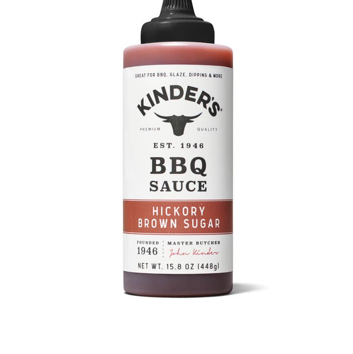 Hickory Brown Sugar BBQ Sauce for wholesale by Kinder's Sauces & Seasonings