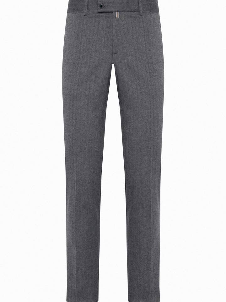 Andrea Nicolotti – Großhandel Hose – Herren – Geräucherte Stoffhose 880-2