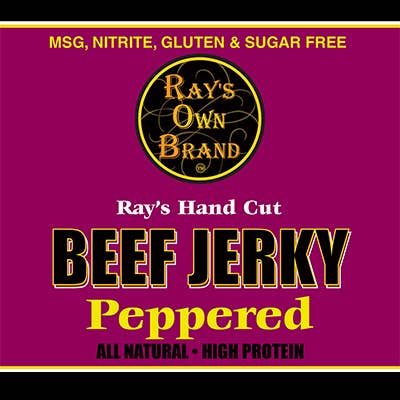 Ray's Own Brand - Wholesale Jerky - Ray's Own Brand Beef Jerky LG - Peppered5