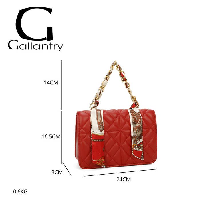Gallantry - Wholesale Shoulder Bag - Women's - Quilted Éclat (C-0146)6