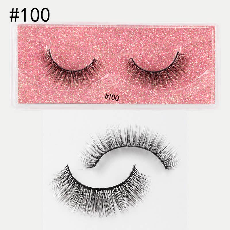 wandf - Wholesale False/Fake Eyelashes - Full Strip Eyelashes 3D Bushy Eyelashes Fake Eyelashes0