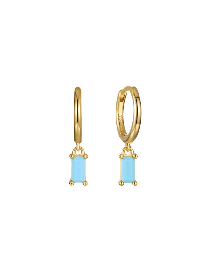 Oceana Hoops in 18k Gold Vermeil for wholesale by Malakai the Label