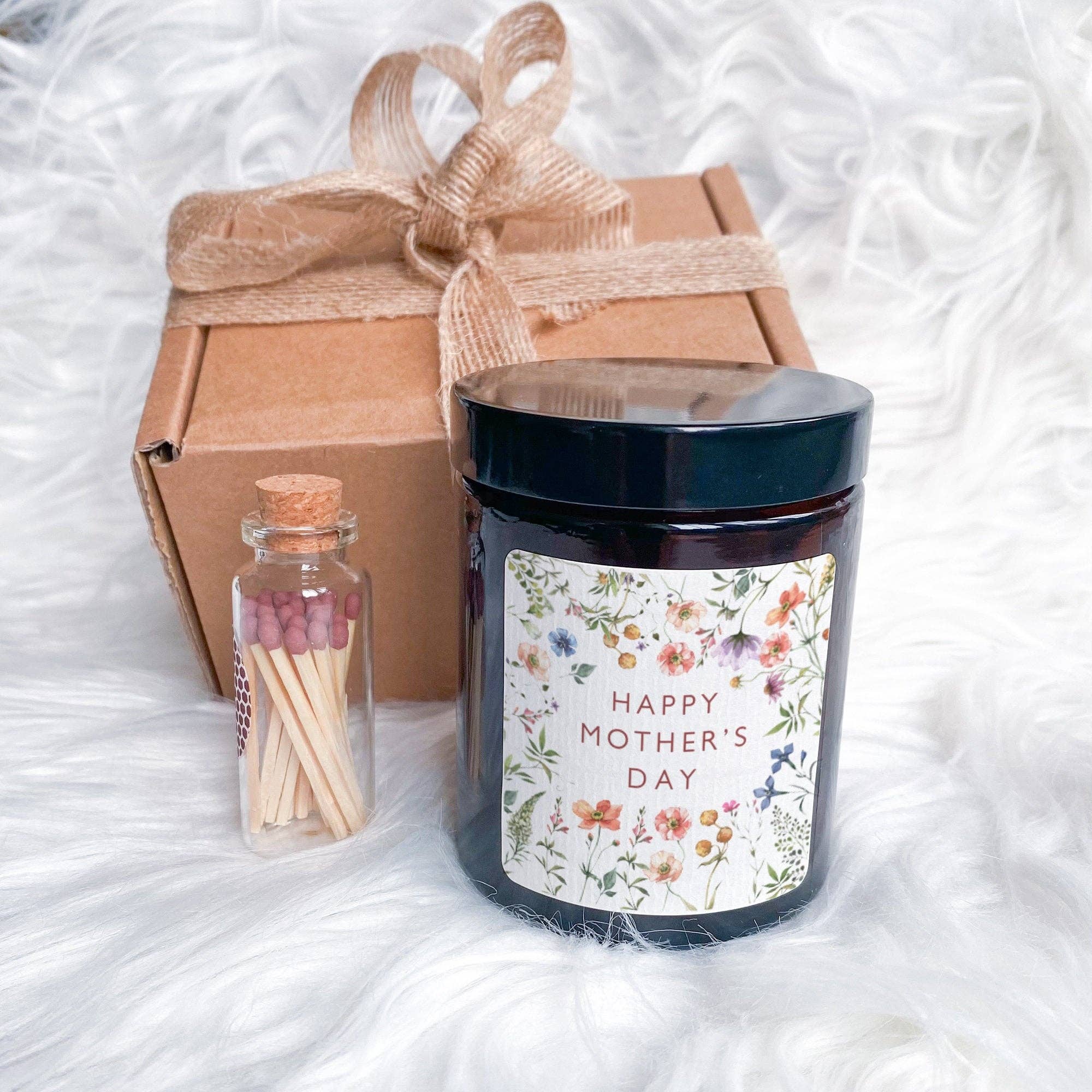 Happy Inky - Wholesale Jar/Filled Candle - Happy Mother's Day scented soy wax vegan candle Gift for mum2