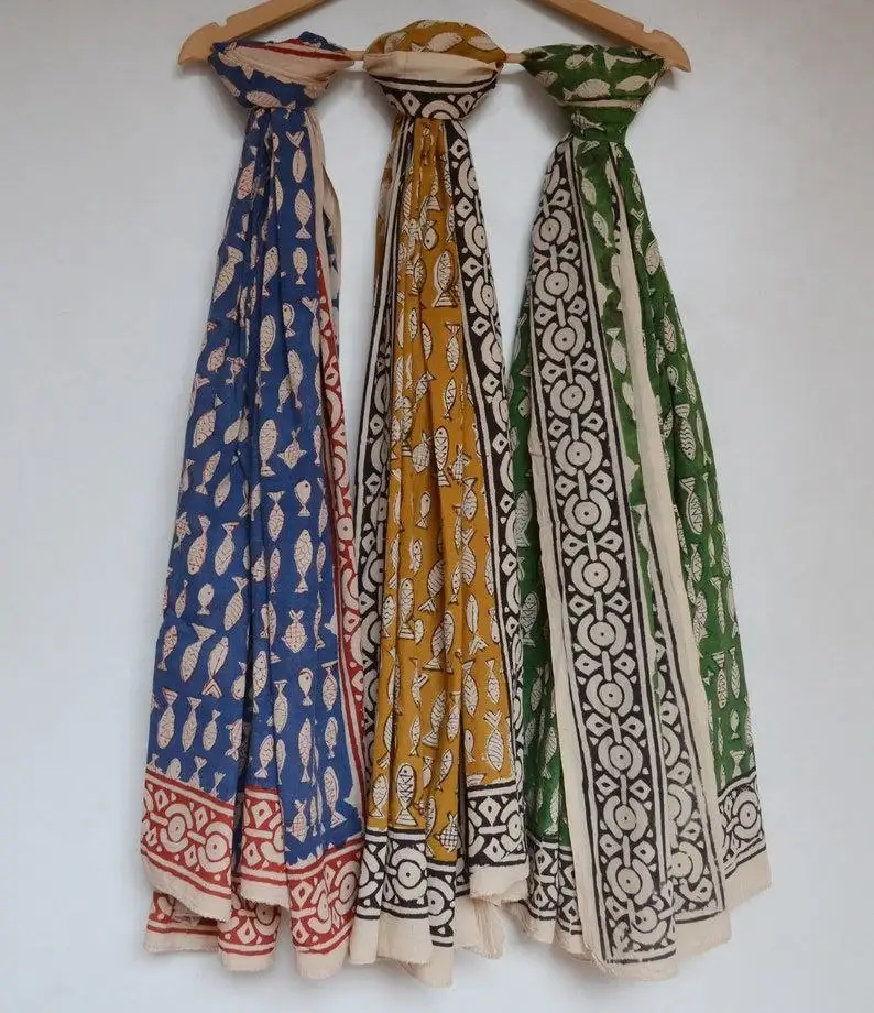 Bhawana Handicrafts - Wholesale Wrap - Women's - 5 Piece Lot Summer Pareo Assorted Wholesale Lot Bikini Cover2