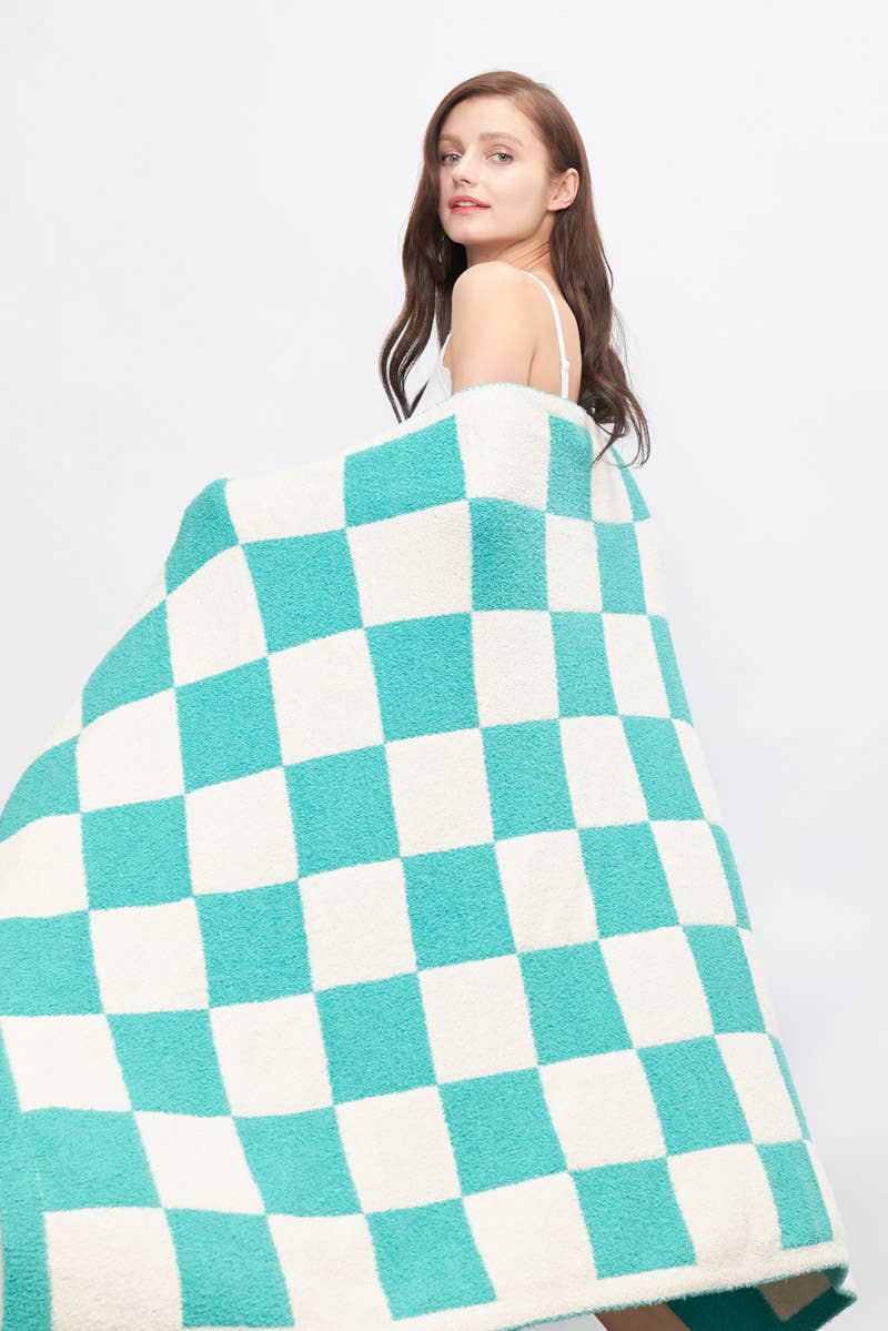 Newbury Kustom - Vente Plaids - PLAID À CARREAUX IB00414