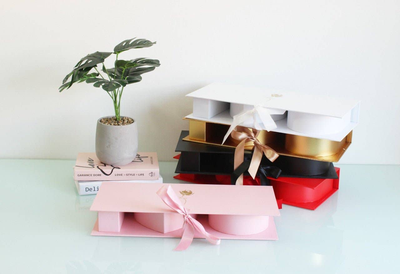 Elegant Design Supply - Vente Coffrets cadeaux - Boîte en forme de cœur à remplir "Je t'aime" avec ruban6