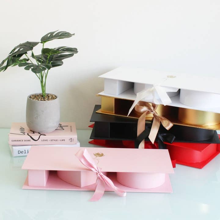 Elegant Design Supply - Vente Coffrets cadeaux - Boîte en forme de cœur à remplir "Je t'aime" avec ruban6