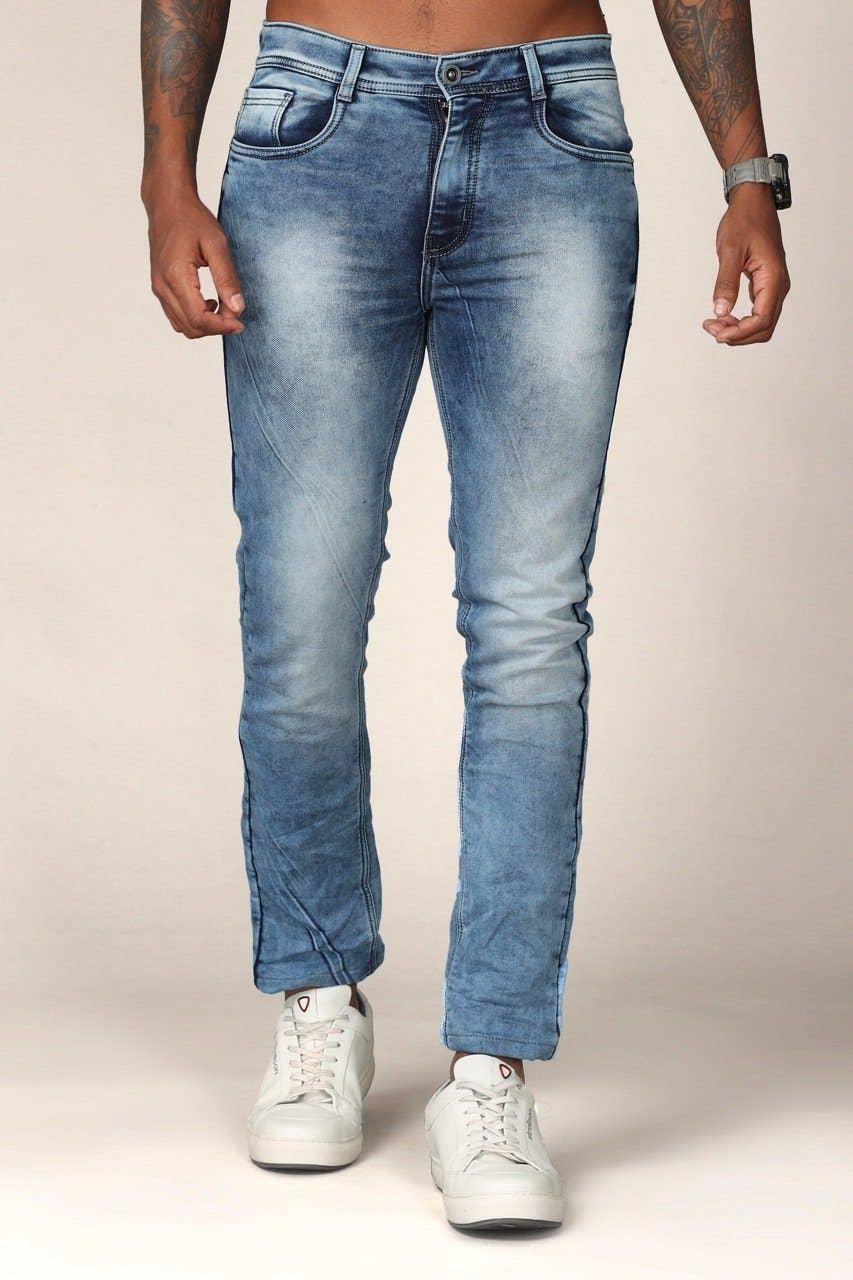 KEF CLOTHING – wholesale Jeans – Men’s – Blue with Light Fade Jeans7