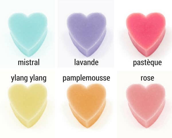 French Soap Wholesale - Wholesale Bar Soap - 30g French Heart Gift Soaps6