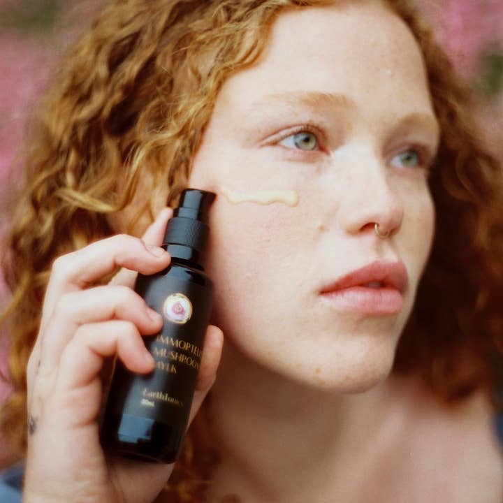 EarthTonics Botanical Skincare - Wholesale Facial Serum/Concentrate - Immortelle Mushroom Mylk1