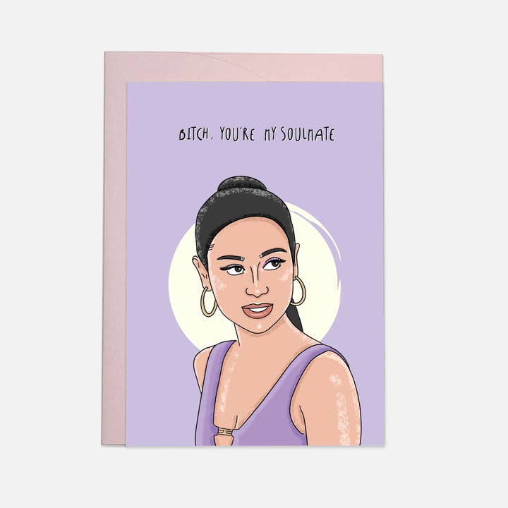 Soulmate - Euphoria greeting card for wholesale by Kaart Blanche