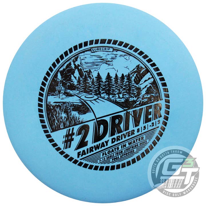 Lightning Ultra Soft Sure Grip #2 Driver Fairway Driver Golf Disc for wholesale by Lightning Golf Discs