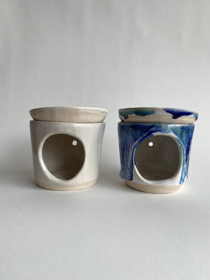 Oil Burner for wholesale by Daisy Cooper Ceramics